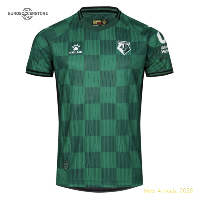2025-2026 Watford Away Shirt-Football Jersey Hub