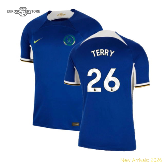 2023-2024 Chelsea Home Shirt (TERRY 26)-Football Jersey Hub