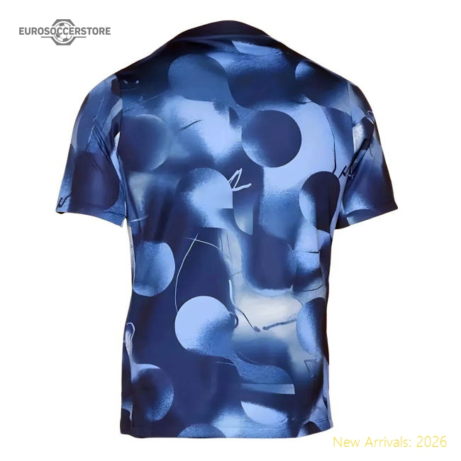 2024-2025 Tottenham Pre-Match Shirt (Binary Blue)-Football Jersey Hub