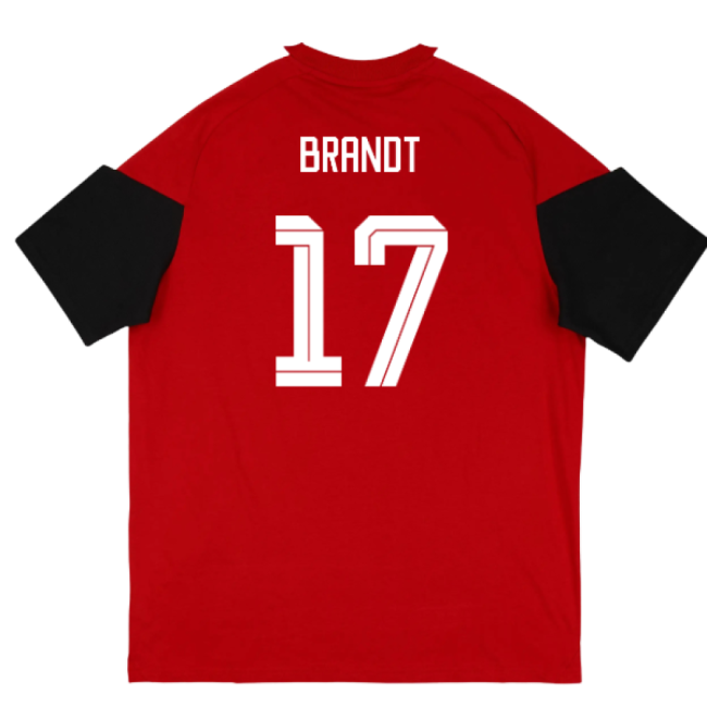 2026-2027 Germany Training Tee (Red) (Brandt 17)-Football Jersey Hub