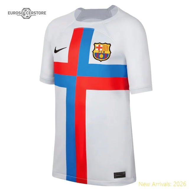 2022-2023 Barcelona Third Shirt (Kids) (RONALDINHO 10)-Football Jersey Hub