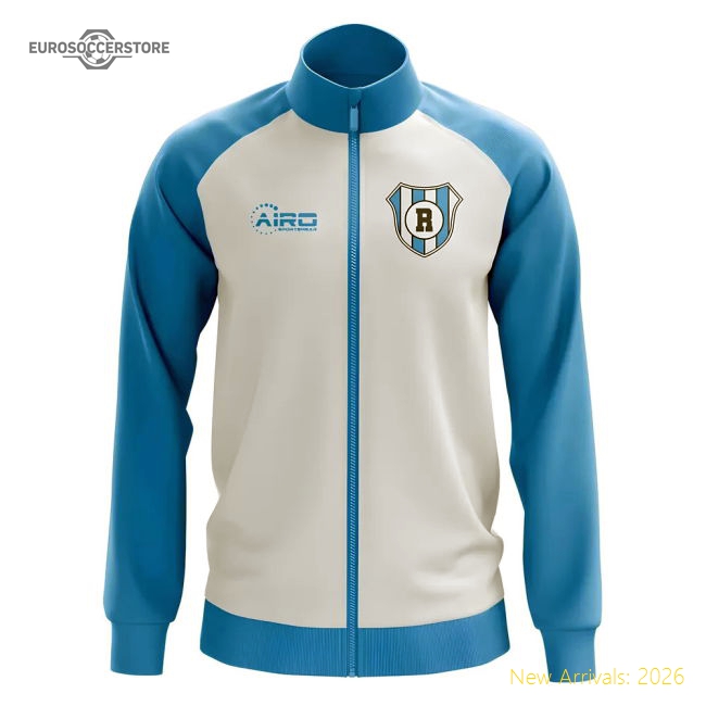Racing Club Concept Football Track Jacket (White)-Football Jersey Hub