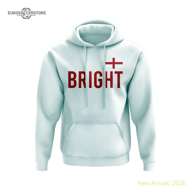 Millie Bright England Name Hoody (White)-Football Jersey Hub