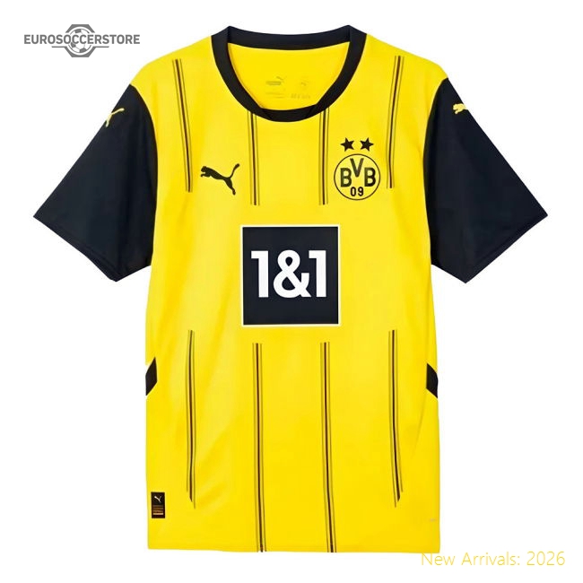 2024-2025 Borussia Dortmund Home Shirt-Football Jersey Hub