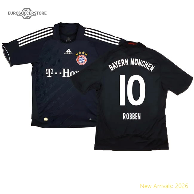 Bayern Munich 2008-10 Away Shirt ((Excellent) S) (Robben 10)-Football Jersey Hub