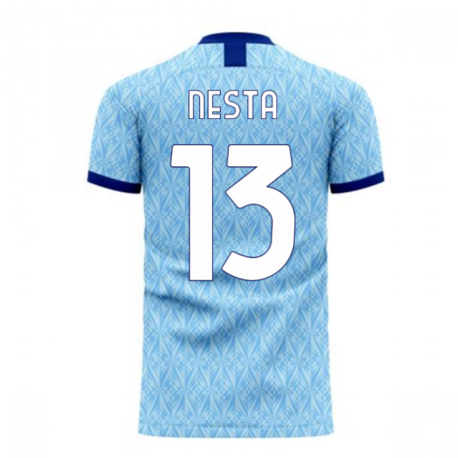 Lazio 1990s Home Retro Concept Kit (Libero) (NESTA 13)-Football Jersey Hub