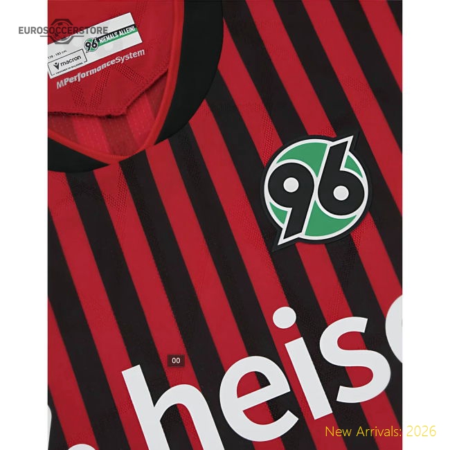 2025-2026 Hannover 96 Home Shirt-Football Jersey Hub