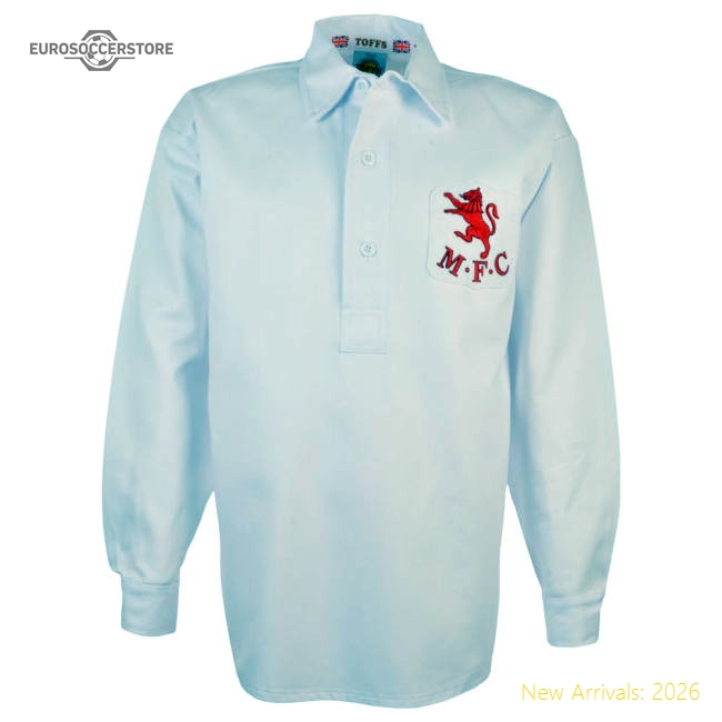 Millwall 1940 Away Retro Football Shirt-Football Jersey Hub