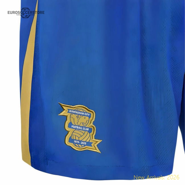 2025-2026 Birmingham City Home Shorts (Blue)-Football Jersey Hub
