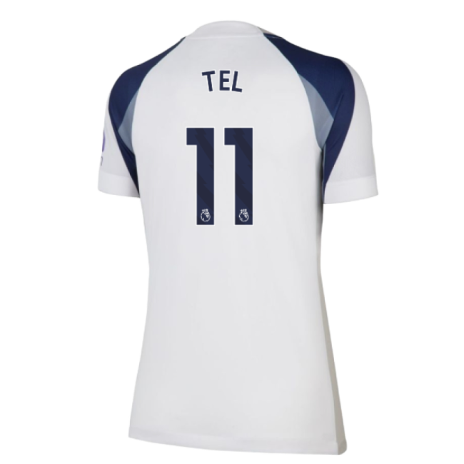 2025-2026 Tottenham Home Shirt (Womens) (Tel 11)-Football Jersey Hub