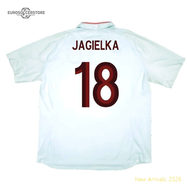 England 2012-13 Home Shirt (Good) (Jagielka 18)-Football Jersey Hub