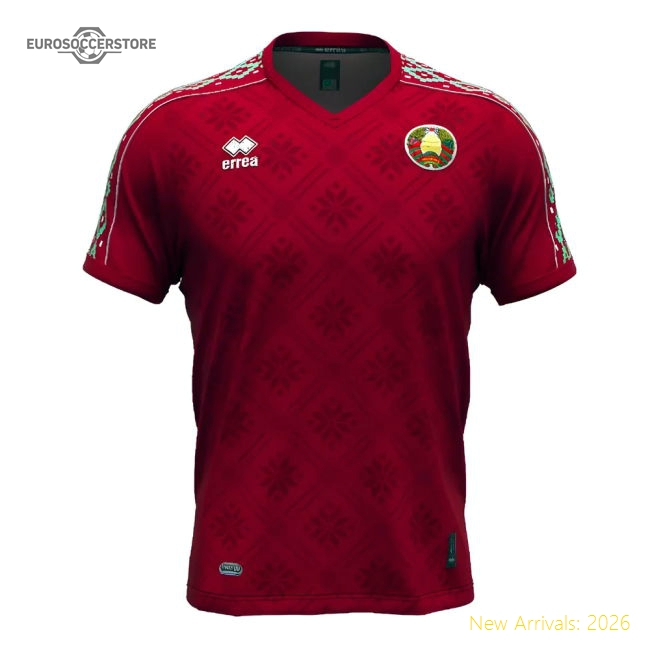 2024-2025 Belarus Home Shirt-Football Jersey Hub