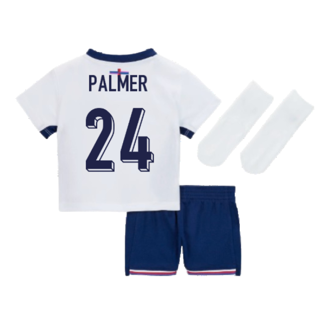 2024-2025 England Home Baby Kit (Palmer 24)-Football Jersey Hub
