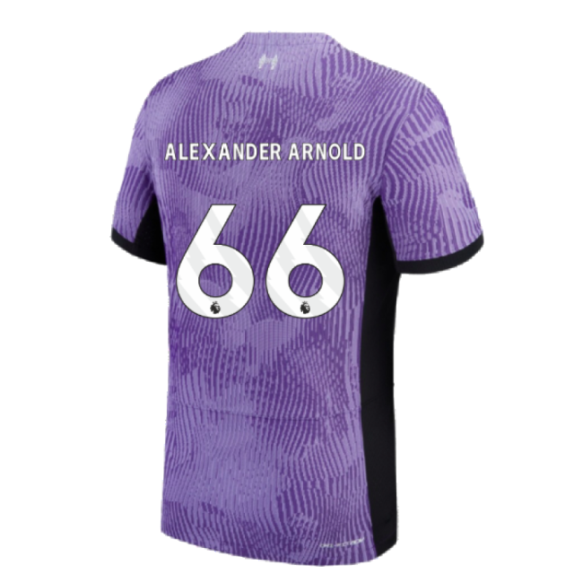 2023-2024 Liverpool Third Authentic Match Shirt (Alexander Arnold 66)-Football Jersey Hub