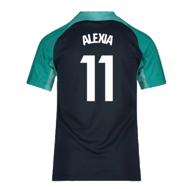 2023-2024 Barcelona Training Shirt (Thunder) - Kids (Alexia 11)-Football Jersey Hub