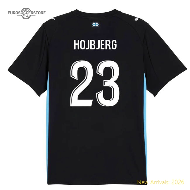 2025-2026 Marseille Away Shirt (Kids) (Hojbjerg 23)-Football Jersey Hub