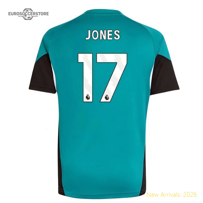 2025-2026 Liverpool EU Training Jersey (Green) - Kids (Jones 17)-Football Jersey Hub