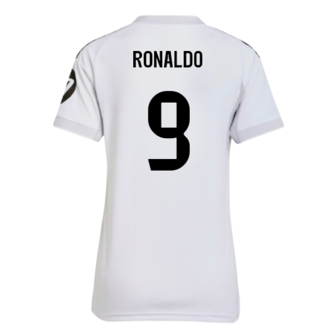 2025-2026 Real Madrid Home Shirt (Womens) (Ronaldo 9)-Football Jersey Hub