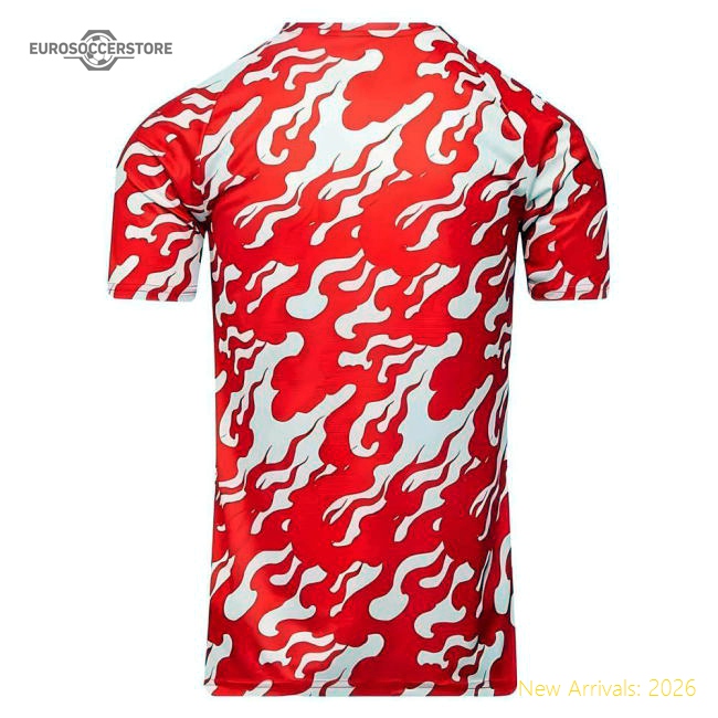 2025-2026 AC Milan Warm Up Jersey (White)-Football Jersey Hub