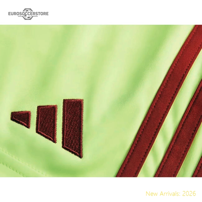 2025-2026 Arsenal Home Goalkeeper Shorts (Yellow) - Kids-Football Jersey Hub