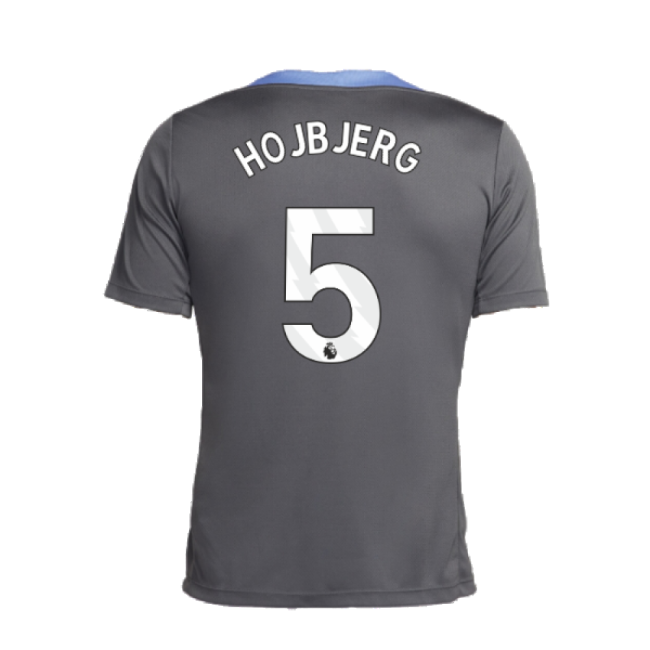 2024-2025 Tottenham Dri-Fit Strike Training Shirt (Dark Grey) (Hojbjerg 5)-Football Jersey Hub