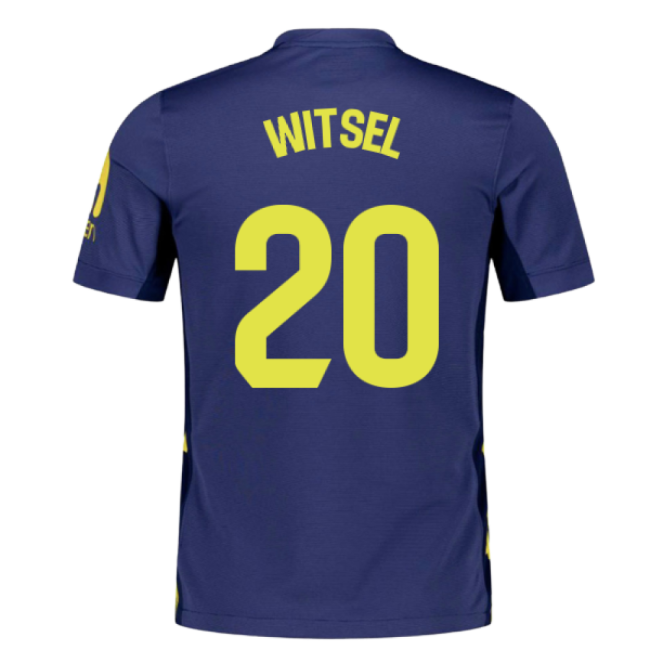 2025-2026 Atletico Madrid Away Shirt (Witsel 20)-Football Jersey Hub
