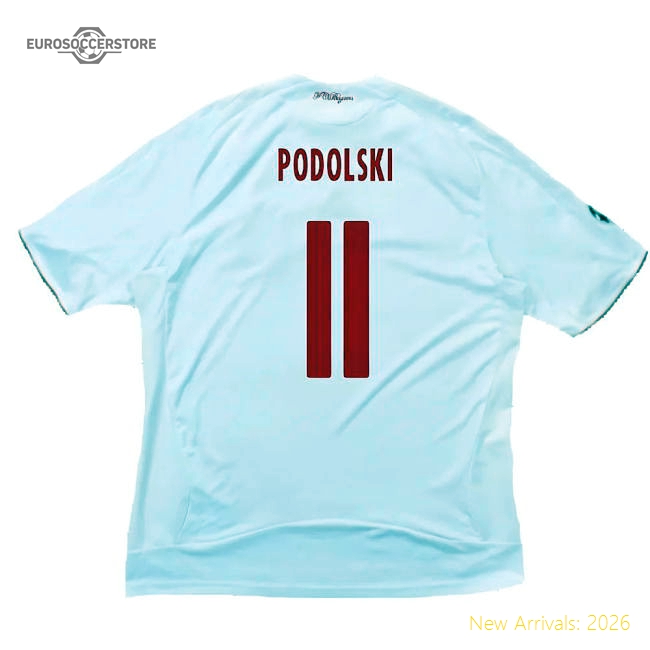 Bayern Munich 2008-09 Third Shirt ((Very Good) XXL) (Podolski 11)-Football Jersey Hub