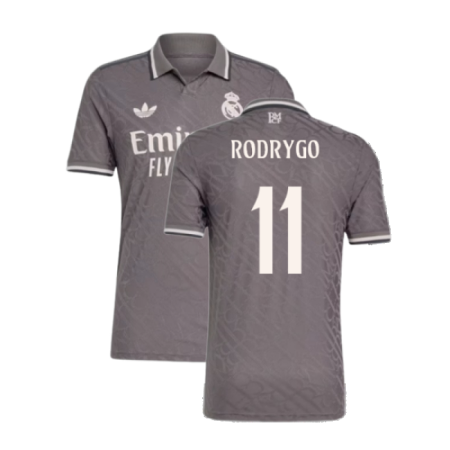2024-2025 Real Madrid Authentic Third Shirt (Rodrygo 11)-Football Jersey Hub