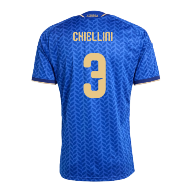 2026-2027 Italy Home Shirt (Chiellini 3)-Football Jersey Hub