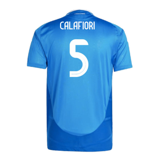 2024-2025 Italy Authentic Home Shirt (CALAFIORI 5)-Football Jersey Hub