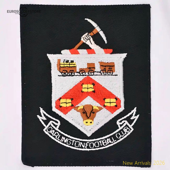 Darlington 1950s Retro Football Shirt-Football Jersey Hub