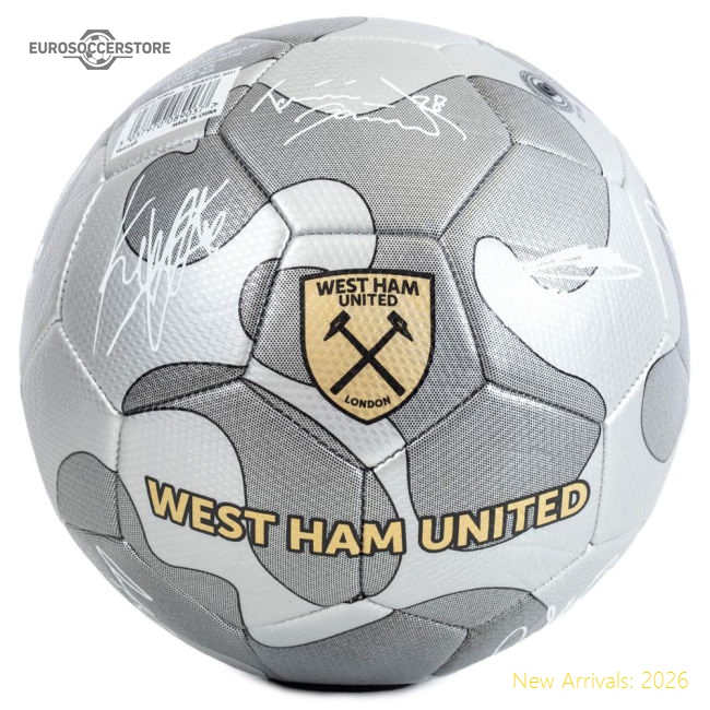 West Ham United FC Camo Sig Football-Football Jersey Hub