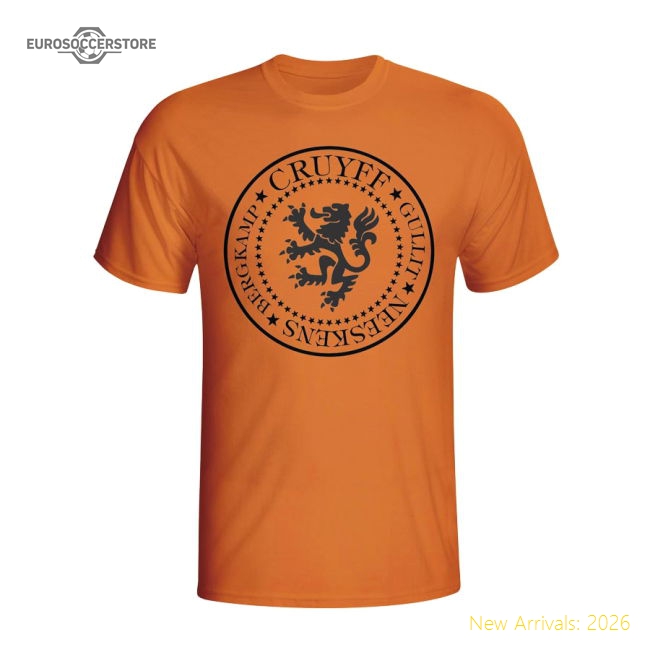 Holland Presidential T-shirt (orange) - Kids-Football Jersey Hub