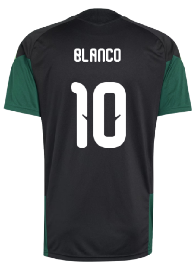 2026-2027 Mexico Training Jersey (Black) (Blanco 10)-Football Jersey Hub