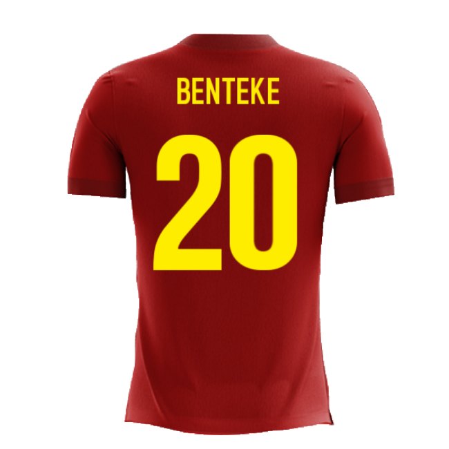 2025-2026 Belgium Airo Concept Home Shirt (Benteke 20)-Football Jersey Hub