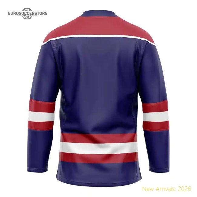 Great Britain Home Ice Hockey Shirt-Football Jersey Hub