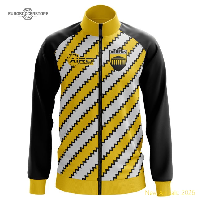 AEK Athens Concept Football Track Jacket (Yellow)-Football Jersey Hub