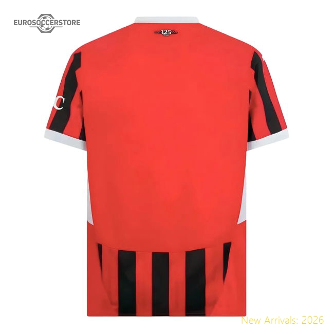2024-2025 AC Milan Home Shirt-Football Jersey Hub