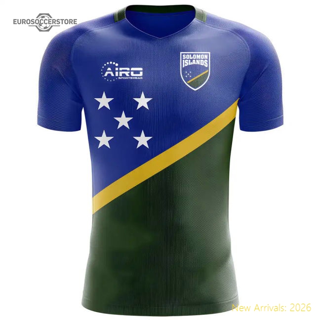 2025-2026 Solomon Islands Home Concept Football Shirt - Womens-Football Jersey Hub