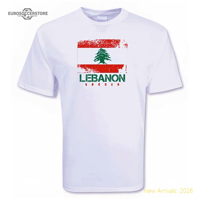 Lebanon Soccer T-shirt-Football Jersey Hub
