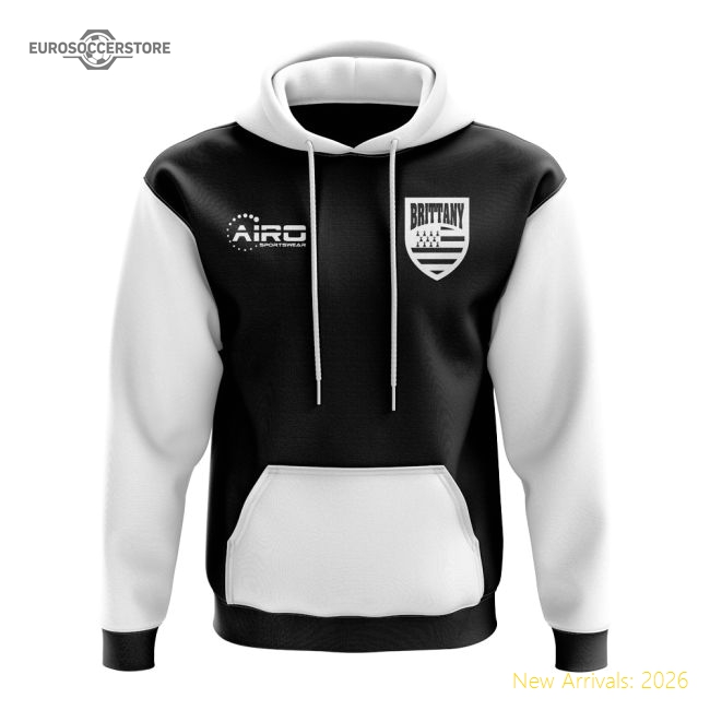 Brittany Concept Country Football Hoody (Black)-Football Jersey Hub