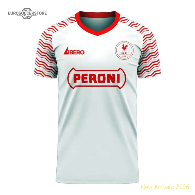 Bari 2025-2026 Home Concept Football Kit (Libero) - Baby-Football Jersey Hub