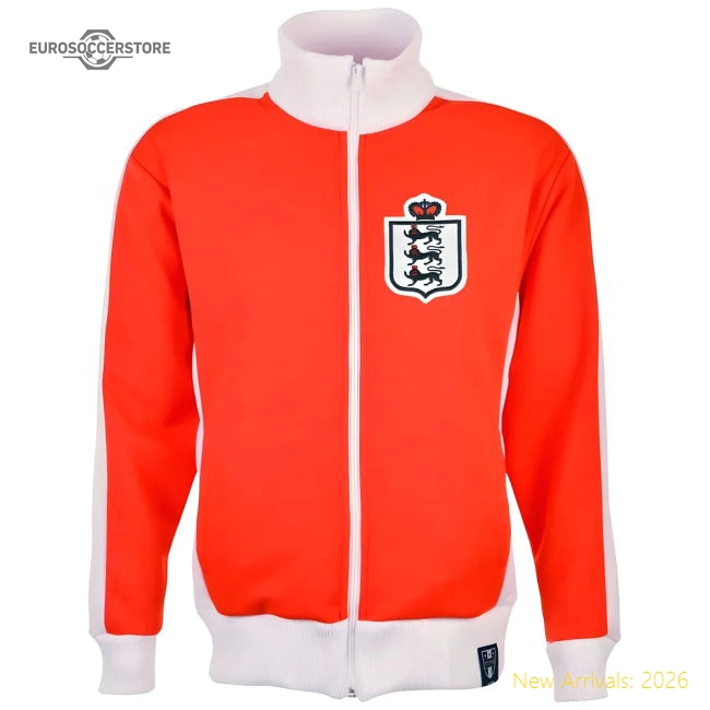 England Retro Track Top-Football Jersey Hub