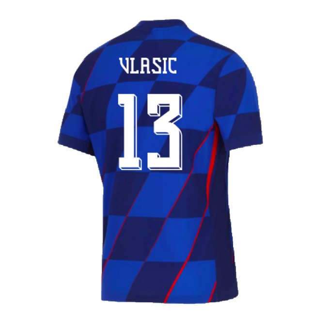 2024-2025 Croatia Away Shirt (Vlasic 13)-Football Jersey Hub