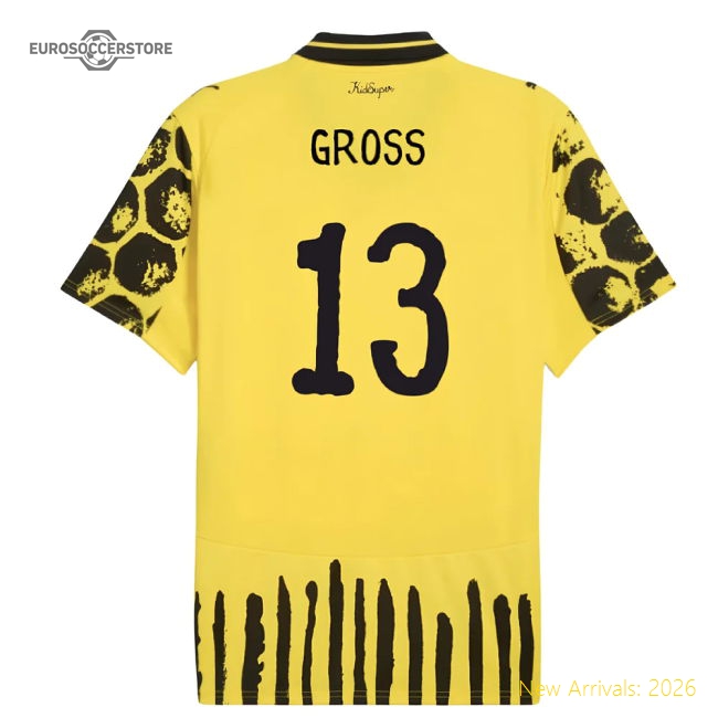 2025-2026 KIDSUPER x Borussia Dortmund CWC Home Shirt (Gross 13)-Football Jersey Hub