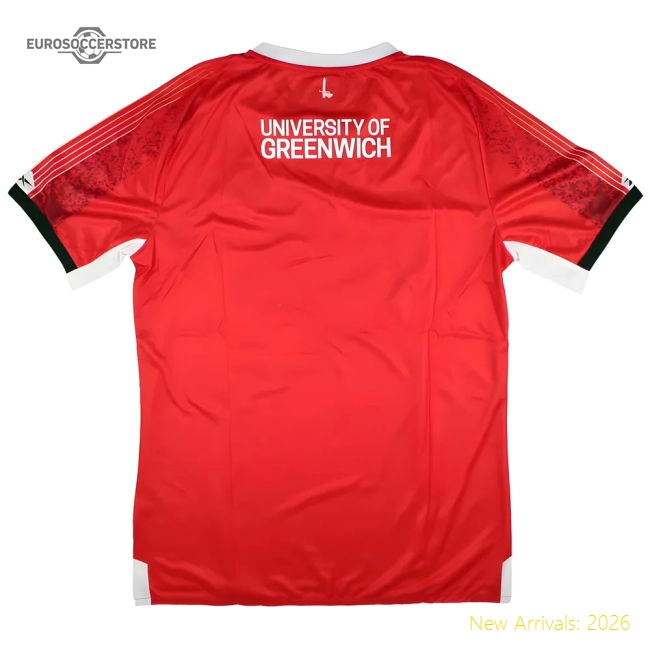 2025-2026 Charlton Athletic Home Shirt-Football Jersey Hub