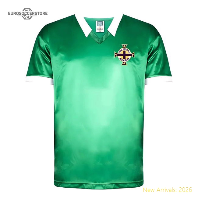 Northern Ireland 1982 Home Shirt-Football Jersey Hub
