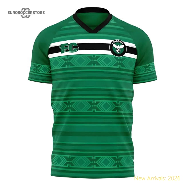 Nigeria 2020-2021 Home Concept Kit (Fans Culture)-Football Jersey Hub