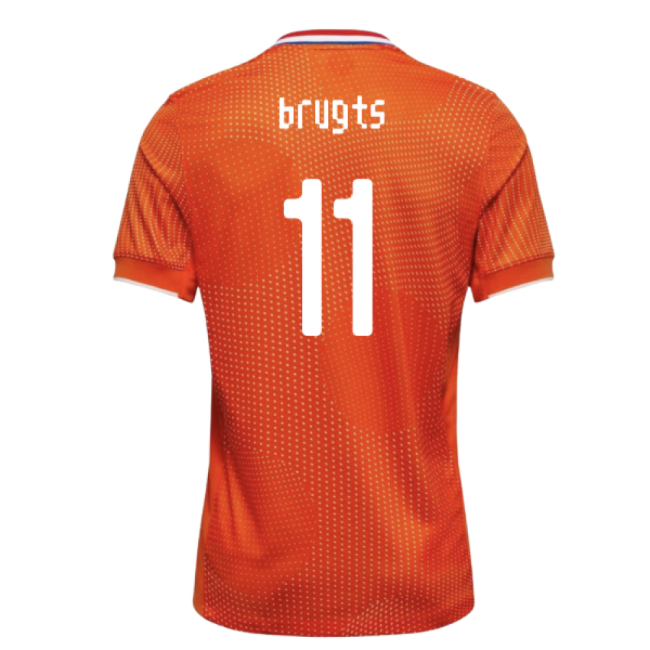 2025-2026 Netherlands Womens Team Shirt (Kids) (Brugts 11)-Football Jersey Hub