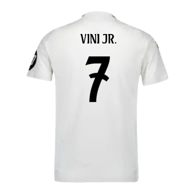 2024-2025 Real Madrid Authentic Home Shirt (Vini Jr. 7)-Football Jersey Hub
